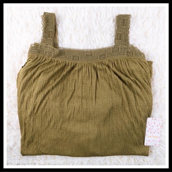 FREE PEOPLE BOHO SLIP DRESS A-LINE MINI A3C - Picture 4 of 8